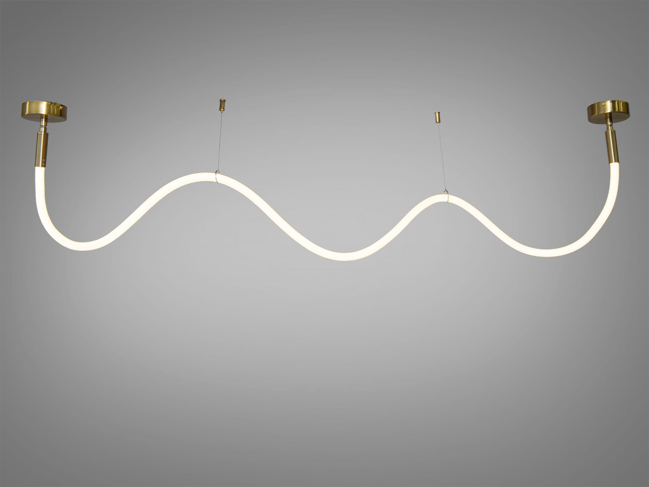Сучасна LED люстра шланг у кухню-студію, колір бронза, 22 W 9610-2000GAB-LS, фото 1