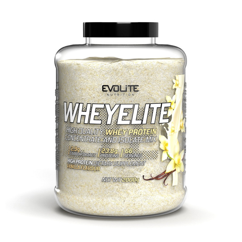Evolite Nutrition Whey Elite (2 kg, white chocolate raspberry)