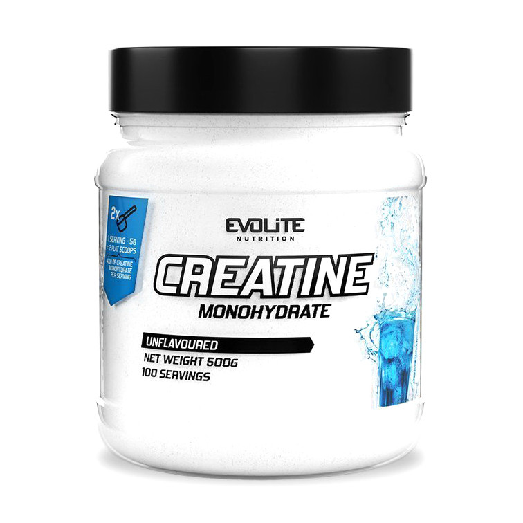 Evolite Nutrition Creatine Monohydrate (500 g, unflavoured)