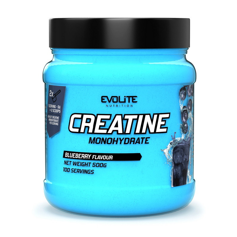 Evolite Nutrition Creatine Monohydrate (500 g, orange)