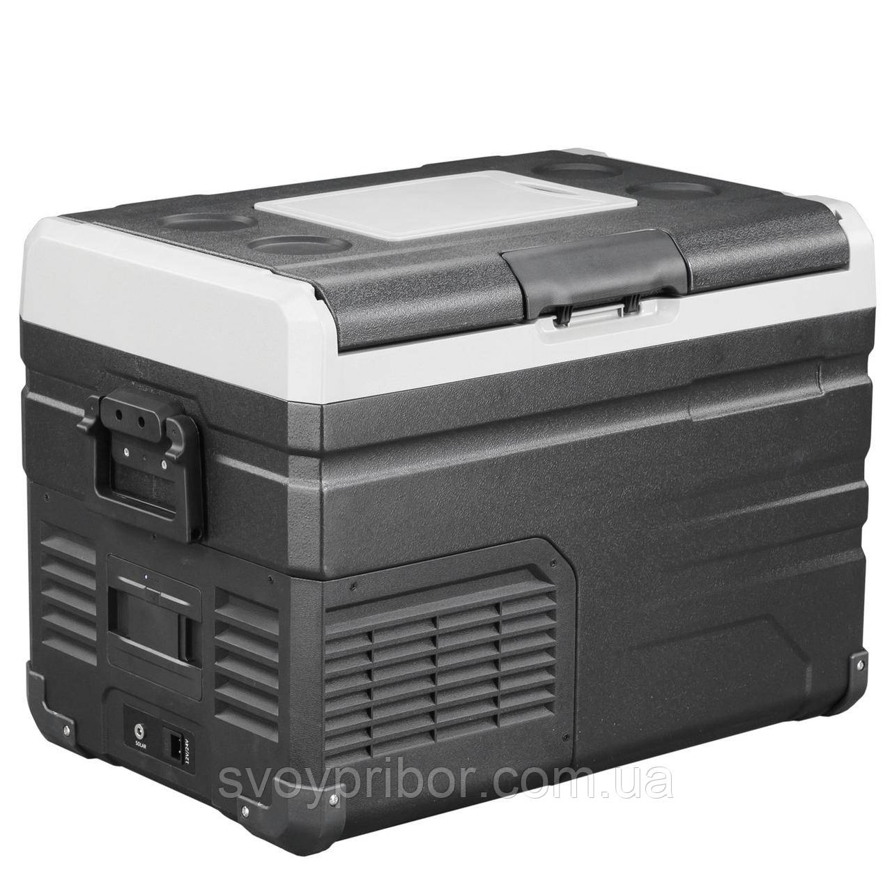 Компресорний автохолодильник Alpicool TW35 (37 літрів). Двокамерний. До -20℃. (12, 24, 220В, Li-Ion акумулятор), фото 1