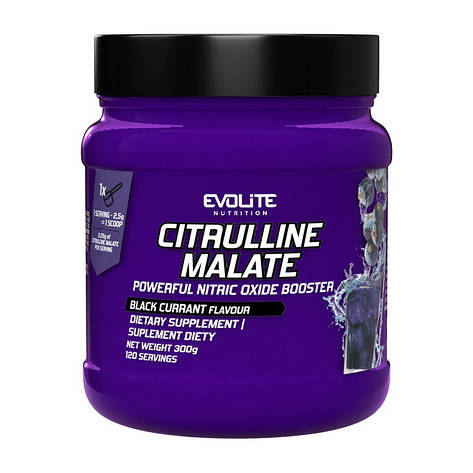 Evolite Nutrition Citrulline Malate (300 g, orange), фото 1