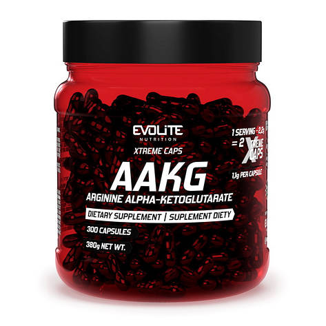 Evolite Nutrition AAKG Extreme (300 caps), фото 1
