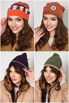 Лот №14 жіночі шапки 20 одиниць 166526M