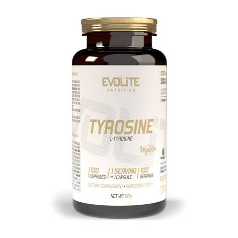 Evolite Nutrition Tyrosine (100 veg caps), фото 1