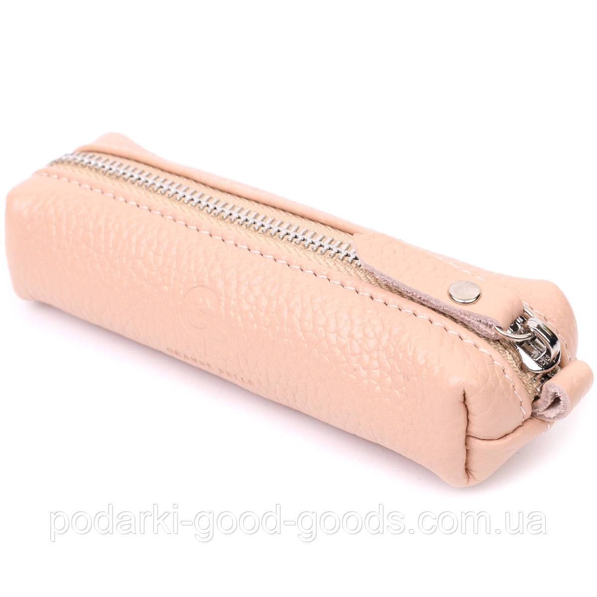 Гарна жіноча шкіряна ключниця GRANDE PELLE 11638 Рожевий