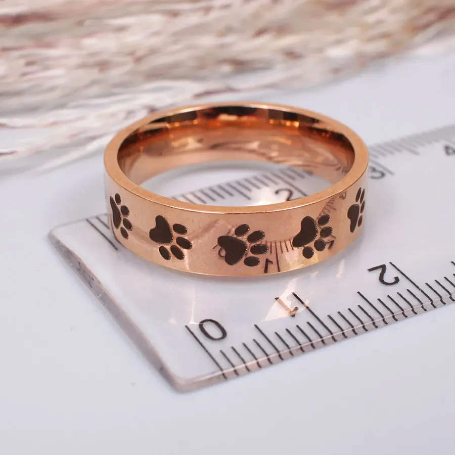 Кольцо "Отпечаток лапы собаки" С11037 - фото 5 - id-p1933912222