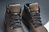 Чоловічі спортивні зимові шкіряні черевики коричневі Clubshoes К2, фото 4