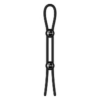 Ерекційне кільце Nexus FORGE Double Adjustable Lasso — Black