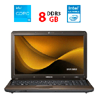 Ноутбук Samsung R540 / 15.6" (1366x768) TN / Intel Core i3-380M (2 (4) ядра по 2.53 GHz) / 8 G | всё для