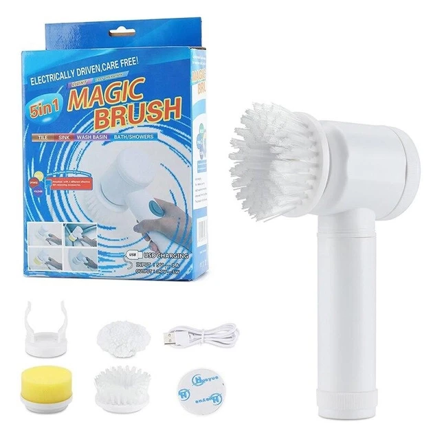 Електрична щітка для миття посуду ванної раковини Magic Brush BAN - фото 1 - id-p1994166058