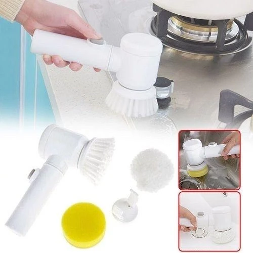 Электрическая щетка для мытья посуды ванной раковины Magic Brush BAN - фото 4 - id-p1994166058