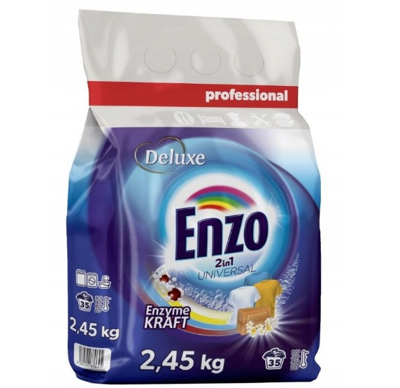 Порошок для прання Deluxe Enzo 4260504880645 2.45 кг артикул 4552523