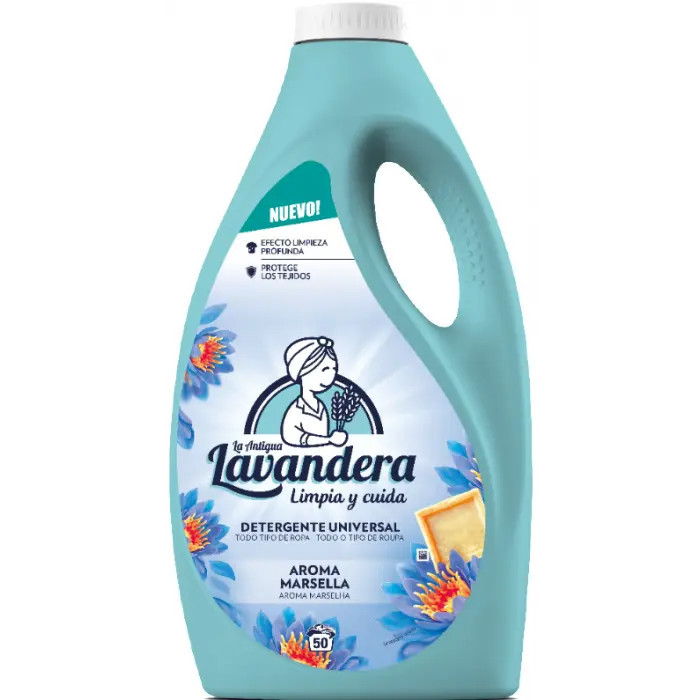 Гель для прання універсальний Lavandera Marsella 8435495826798 2.5 л артикул 4549481