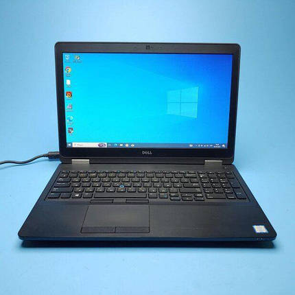 Б/в Ігровий ноутбук Dell Precision 3510 15.6" 1366x768| Core i7-6820HQ| 8 GB RAM| 128 GB SSD| Radeon R9 M360 2GB, фото 1