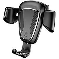 Автотримач для смартфона Baseus Gravity Car Mount Black (SUYL-01)