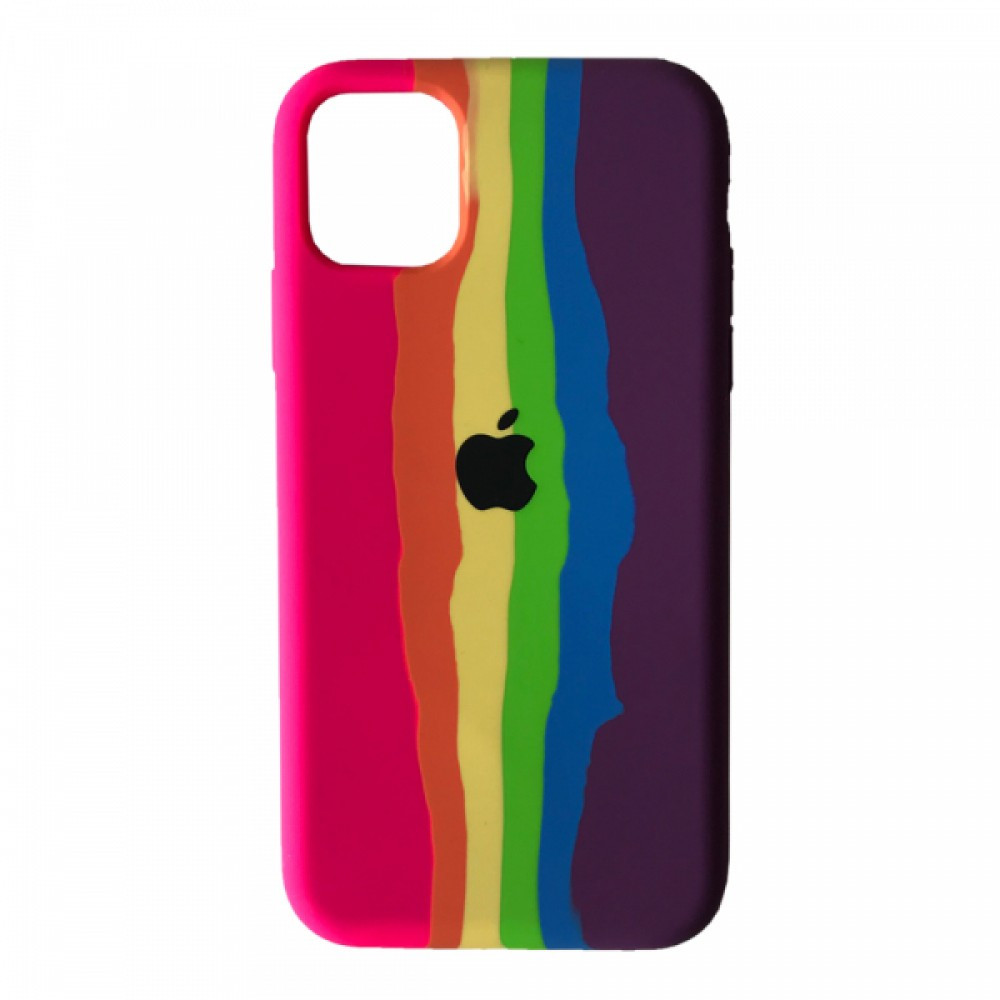 Apple iPhone 13 Pro Max Чохол-накладка Silicone Case Full Silicone Case Rainbow 7