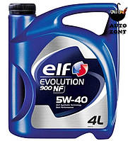 Моторное масло Elf Evolution 900 NF 5W-40 4л (213909)