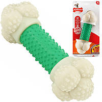 Жевательная игрушка для собак от 23кг кость Nylabone Extreme Chew Double Action XL вкус бекона (81420)