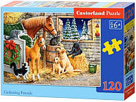 Castorland Puzzle 120 midi. Gathering Friends / Друзі