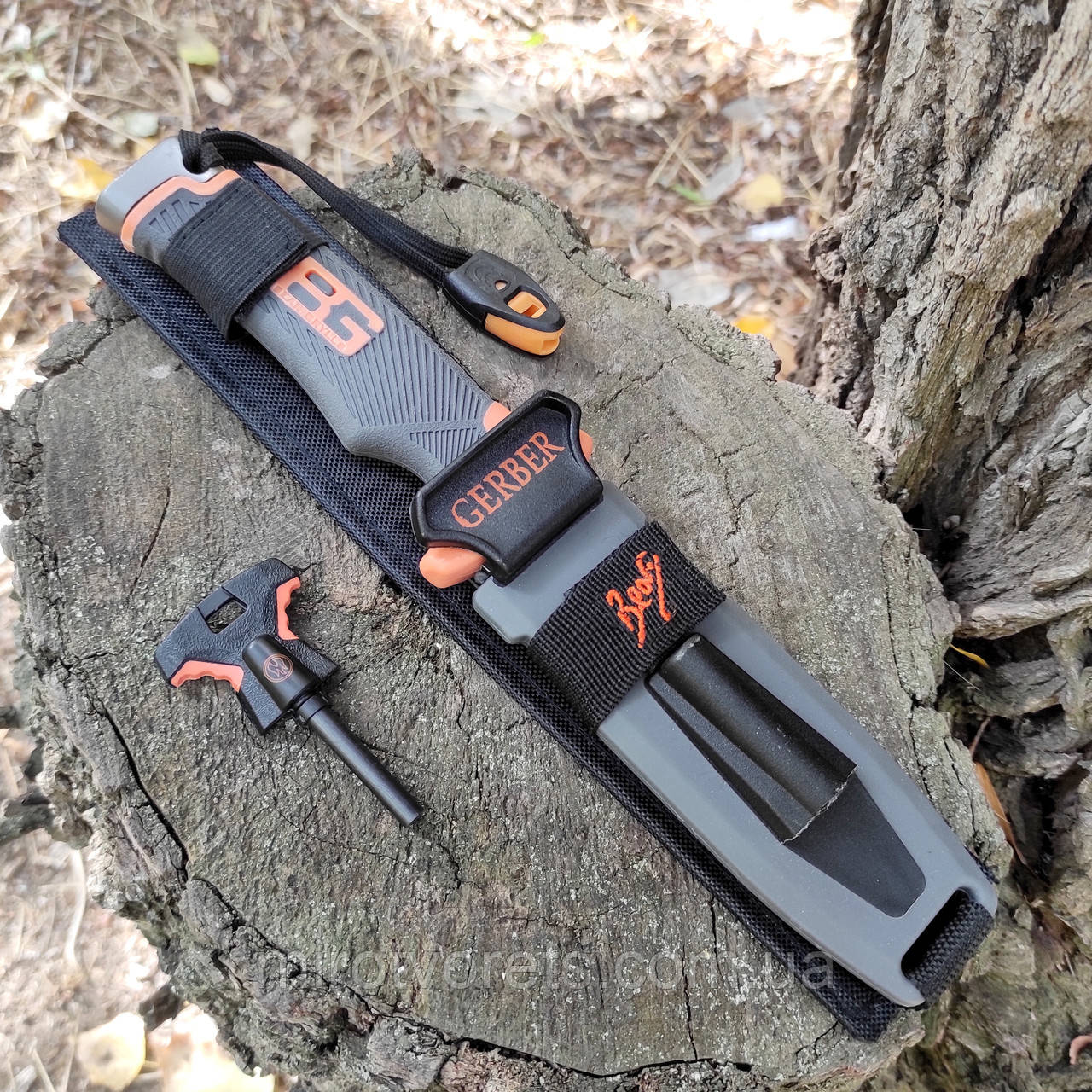 Gerber Bear Grylls Ultimate, огниво, точилка, серейтор - фото 5 - id-p443345664