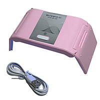 Лампа міні для манікюру BQ-3T рожева (з юсб кабелем)