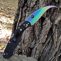 УЦІНКА! Ніж керамбіт Spyderco Civilian, серрейтор, градієнт