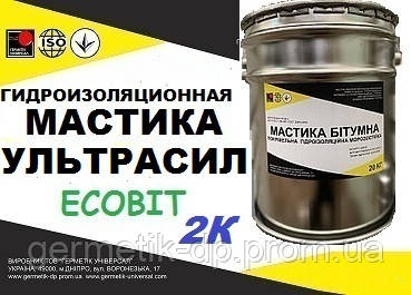 Мастика кровельная эластомерная УЛЬТРАСИЛ Ecobit ДСТУ Б В.2.7-108-2001 - фото 1 - id-p1994235075