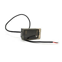 TU  TU Цифровой вольтметр влагозащищенный IP65, диапазон измерений 4 -120V, Blue