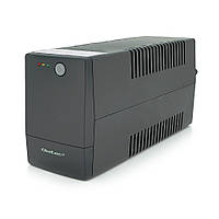 TU ИБП Qoltec QLT1000 (600W) Proxima-L, LED, AVR, 3st, 2xSCHUKO socket, 1x12V9Ah, metal Case