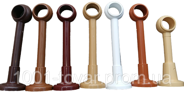 Стіновий Кронштейн для металопластикових карнизів 28 мм., фото 1