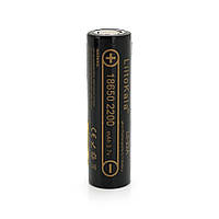 TU Аккумулятор 18650 Li-Ion LiitoKala Lii-22A, 2200mah (2100-2300mah), 3.7V (2.75-4.2V), Black, PVC BOX Q2,