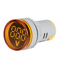 TU  TU Цифровой вольтметр ST16V, диапазон измерений 60 -500V, Yellow