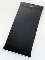 Дисплей Sony Xperia XA1 Plus G3416 G3412 G3426 G3421 G3423 + тачскрин, черный оригинал Китай с рамкой