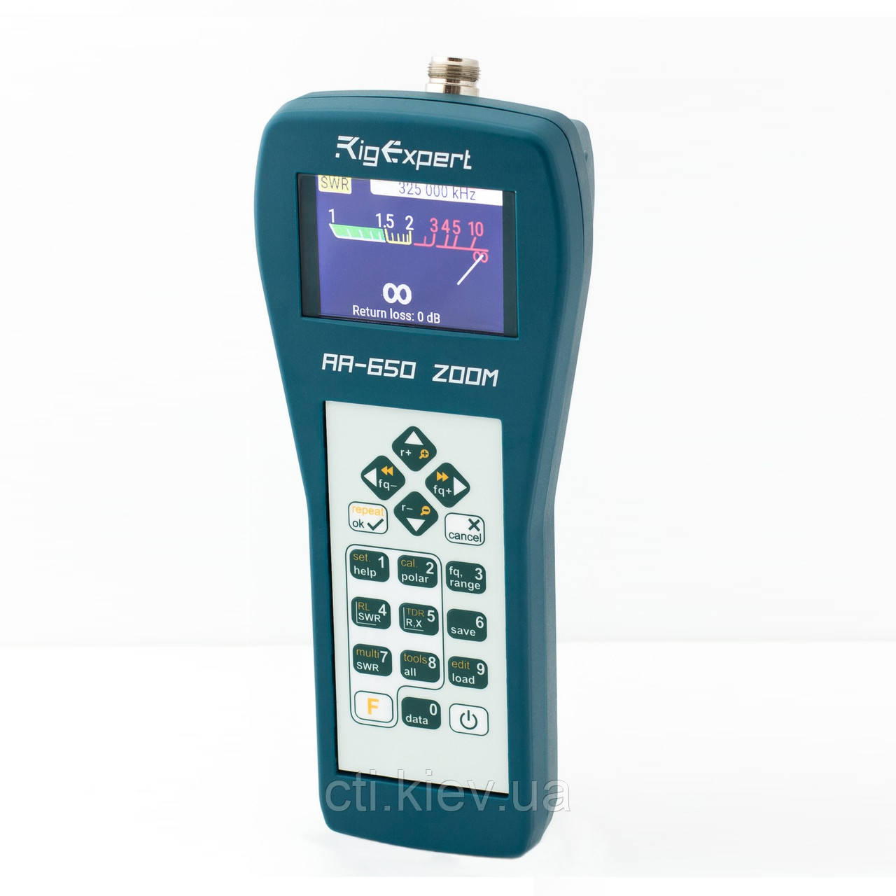 Аналізатор частот RIGEXPERT AA-650 ZOOM (Діапазон частот: від 0,1 до 650 МГц)