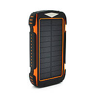 TU Power bank PD18W 30000mAh Solar, flashlight, Input:5V/2A/3A(Type-C, micro USB, Lightning),