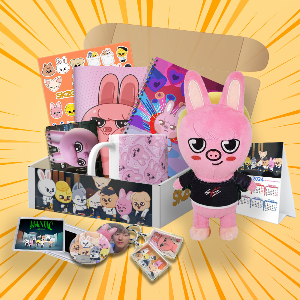 Подарунковий бокс K-pop Stray Kids SKZOO Foxy Dwaekki 17 предметів (Випадкові зображення)