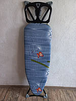 ЧОХОЛ НА ПРАСУВАЛЬНУ ДОШКУ (130×50)  кульбаби на блакитному фоні new Classic