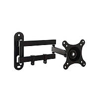 TU  TU Кронштейн для TV PiPo PP-180, 13"-27", до 15кг, поворотный 180°, Black, Box