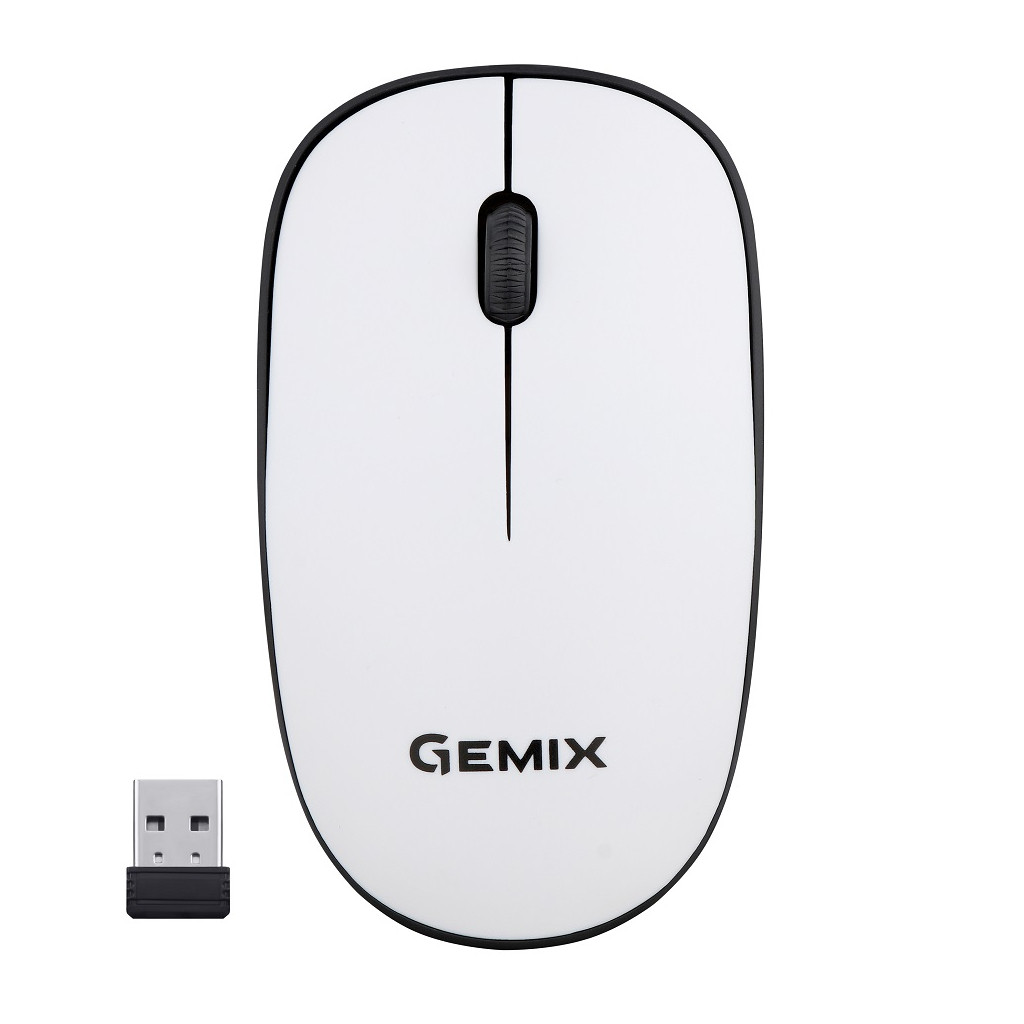 Мышка беспроводная Gemix GM195 Wireless White (GM195Wh), фото 1