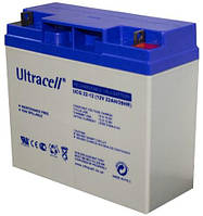 TU  TU Аккумуляторная батарея Ultracell UCG22-12 GEL 12V 22 Ah (182x 77 x 168),6.2 kg White Q1/230