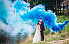 Кольоровий дим для фотосесії Блакитний (Голубий) Maxsem MA0513 BLUE SKY, 70 сек, димова шашка, кольоровий голубий дим, фото 5