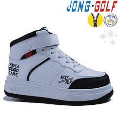 Модні зимові черевики, хайтопи для дівчаток розміри 33- 38 тм JongGolf 40301