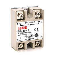 TU  TU Твердотельное реле Fotek SSR-80АA 80А 24-380В AC