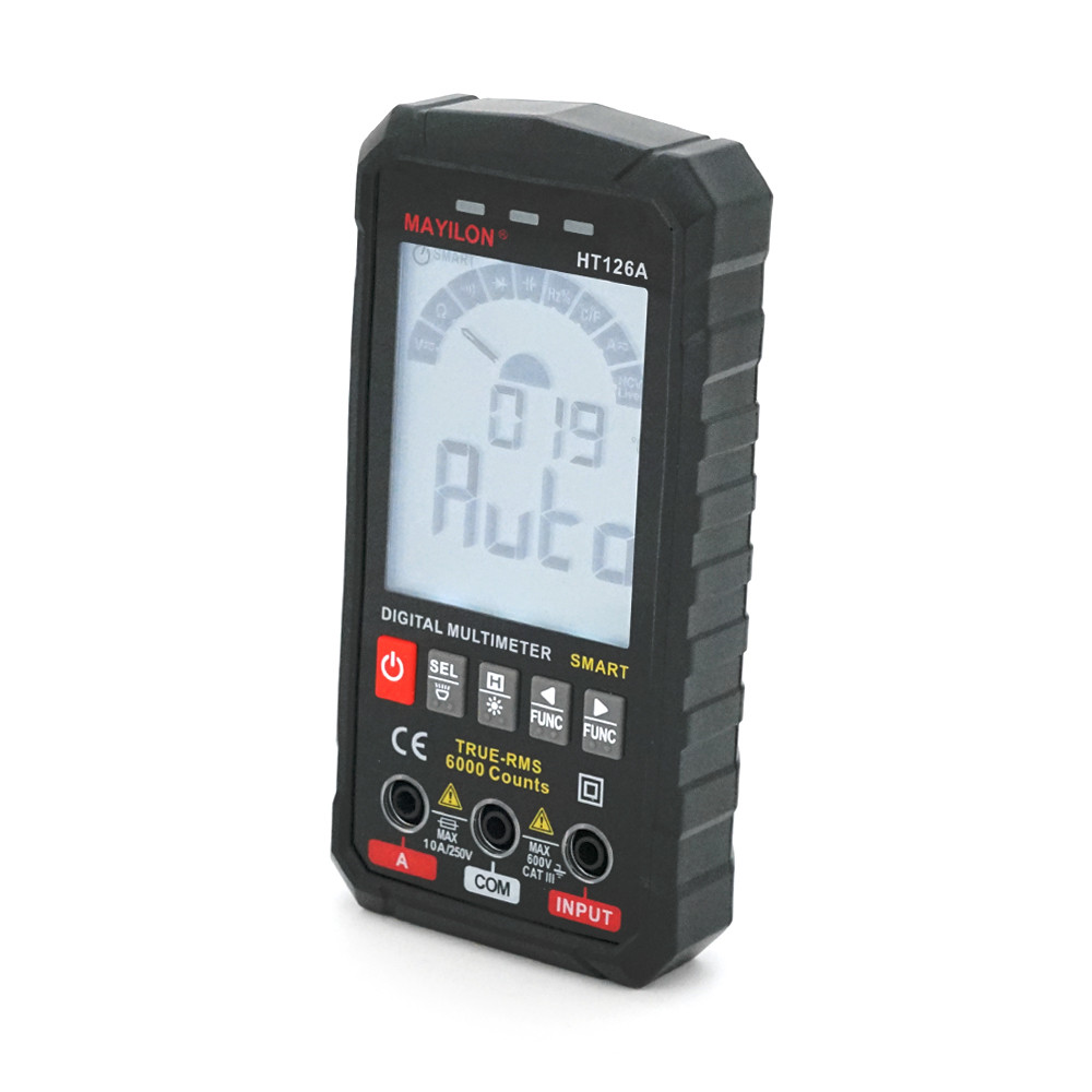 TU TU Мультиметр Mayilon HT-126A, измерения: V, A, R, C, F