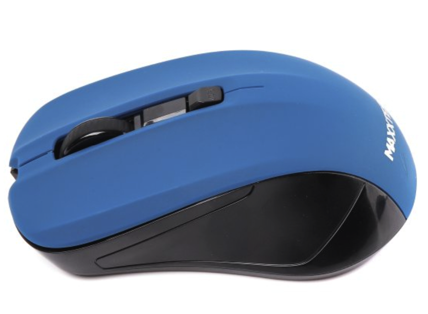 Мишка безпровідна Maxxter Mr-337 Wireless Blue, фото 3