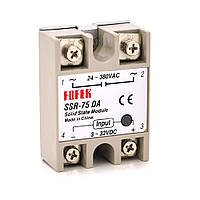 TU Твердотельное реле FQFER SSR-75DA 75А 24-380VAC