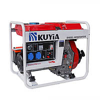 TU Генератор дизельный Kuyia TM5000CL, однофазный, 110-240V, 50Hz, 4,5-5кВт, обьем 12,5л