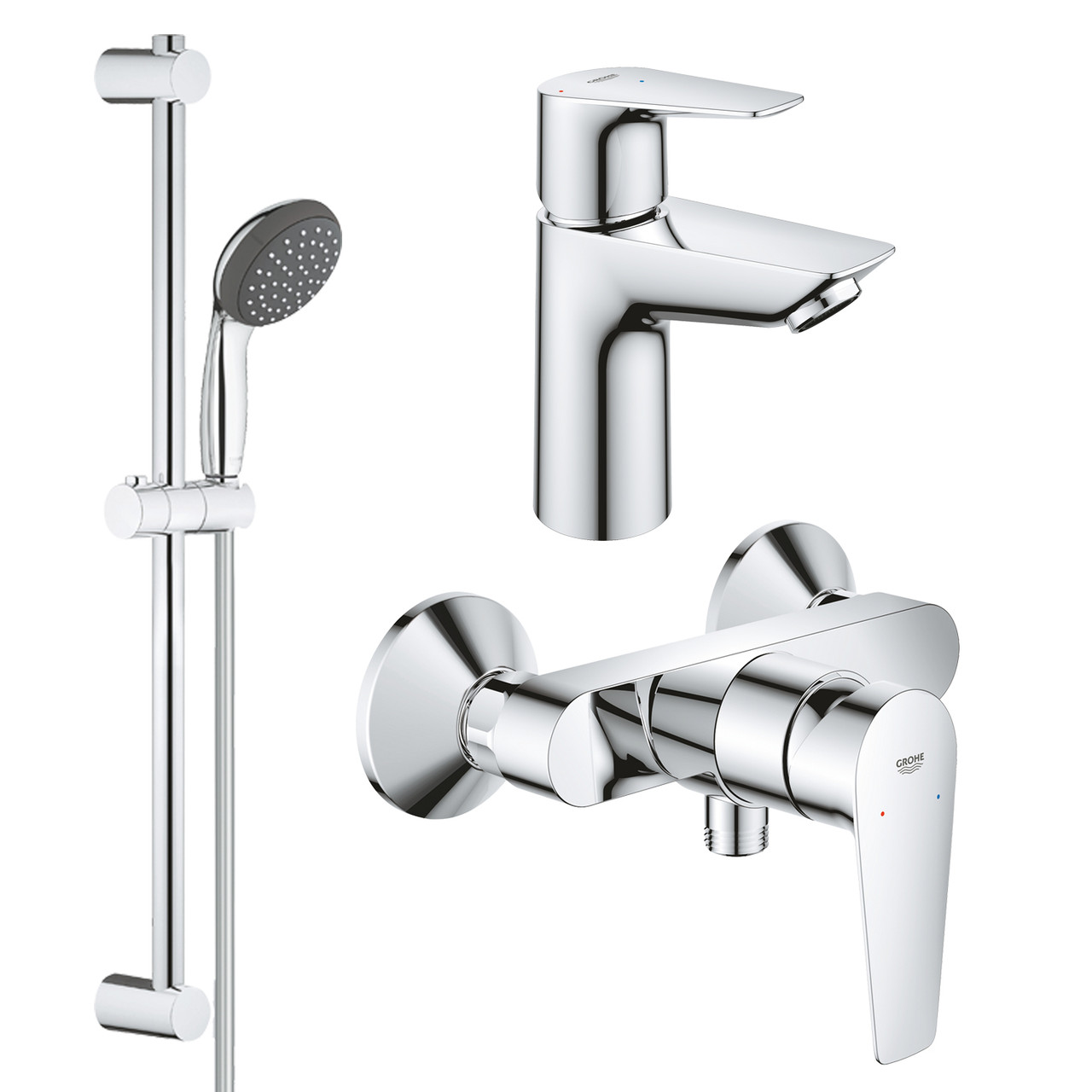 Комплект змішувачів для душу Grohe QuickFix Start Edge ColdStart (UA202502SE)