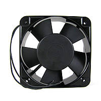 TU  TU Кулер для охлаждения серверных БП ТA15052HBL2 DC sleeve fan 2pin под пайку - 150*150*50мм, 220V/0,22A, 2600об/мин, 38W